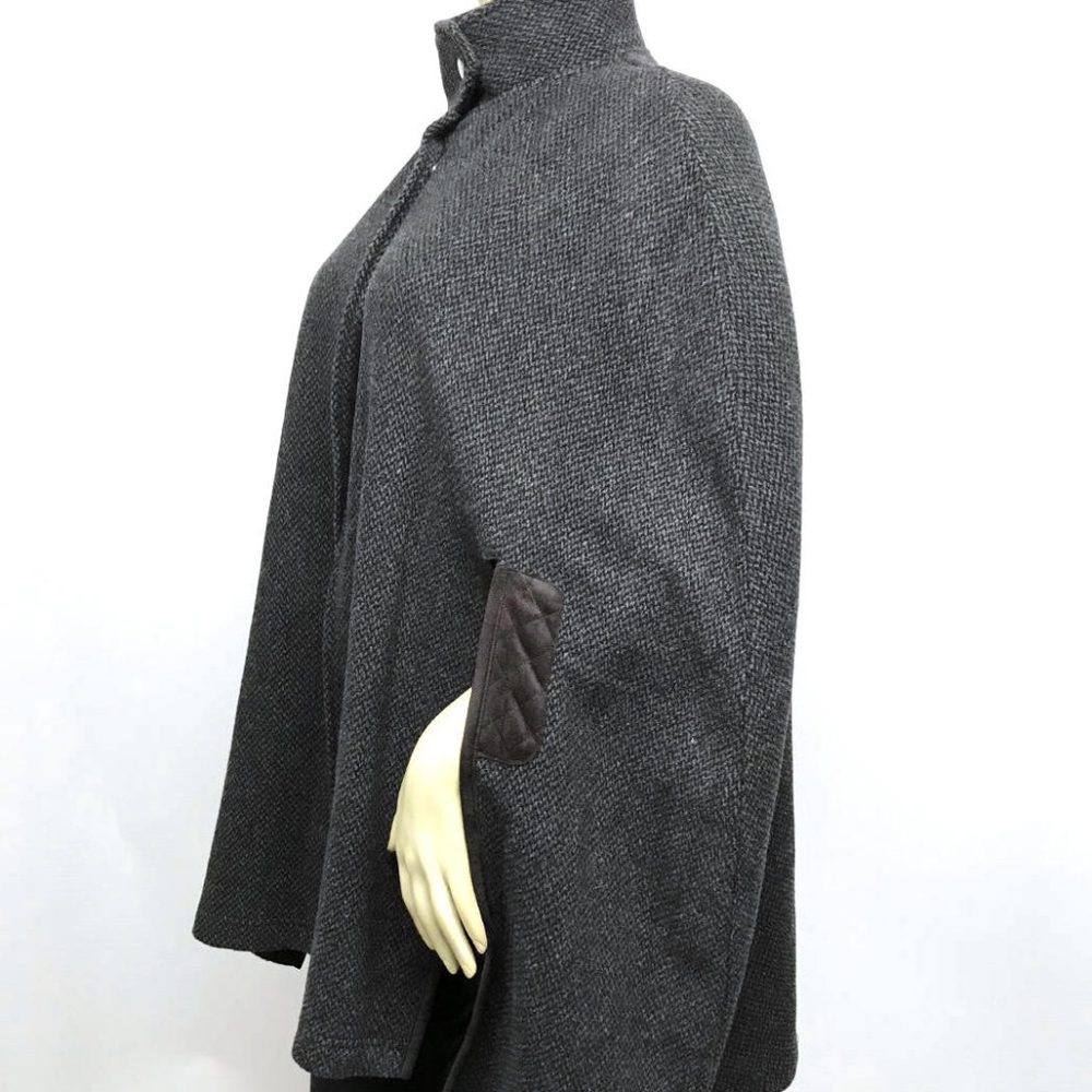 ❌❌SOLD❌❌ RALPH LAUREN Tweed CAPE Poncho XS S M - Picture 6 of 8